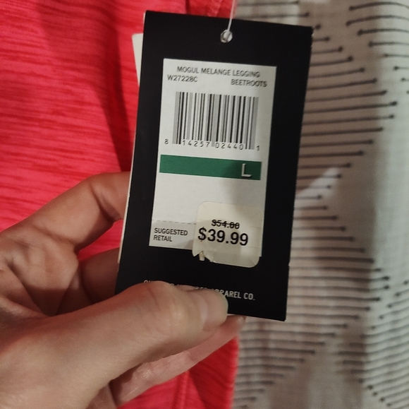 Avalanche Mogul Melange Leggings in Beetroots - Picture 4 of 8